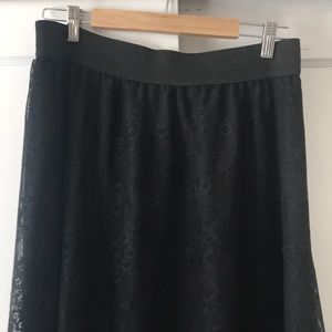 Lularoe Black Lucy Skirt